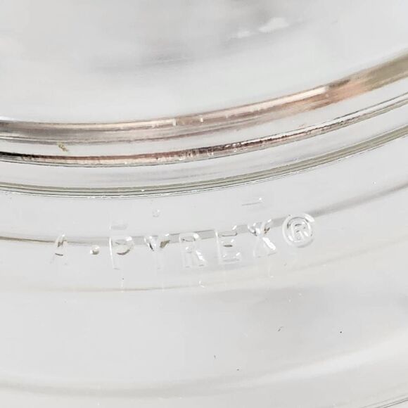 PYREX borosilicate microwave oven safe mini roud clear glass dish - Picture 4 of 4